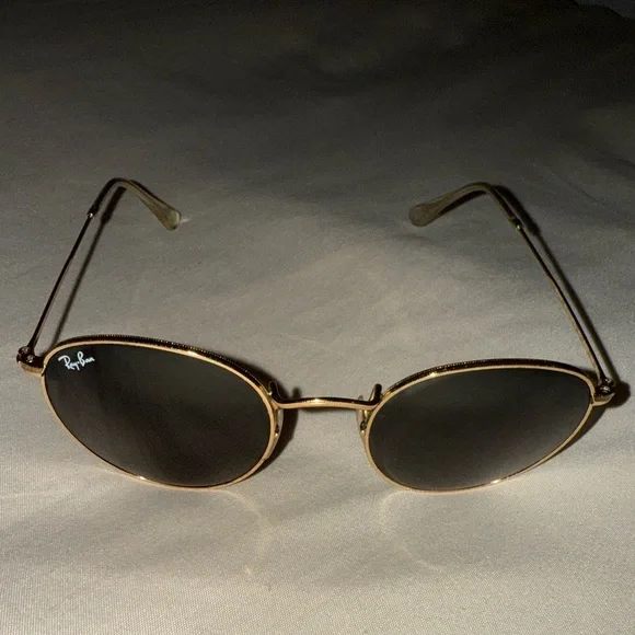 Ray ban round metal gold green ray-ban - Picture 3 of 8